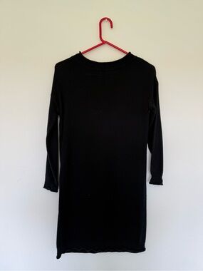 dip Black Mini Sweater Dress